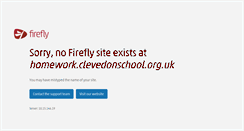 Desktop Screenshot of homework.clevedonschool.org.uk